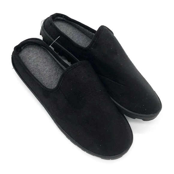 Men’s slippers with rubber sole bottom - Picture 1 of 5